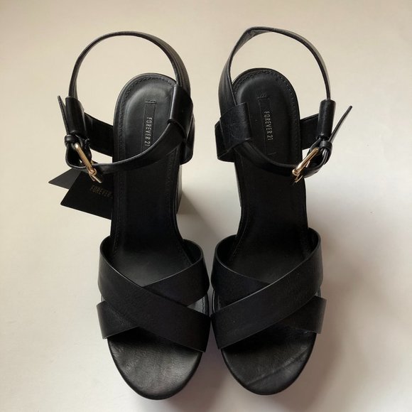 Forever 21 Shoes - FOREVER 21 PLATFORM HEELS